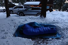 toasty warm! (closed cell foam, neoair xtherm, -25F bag)