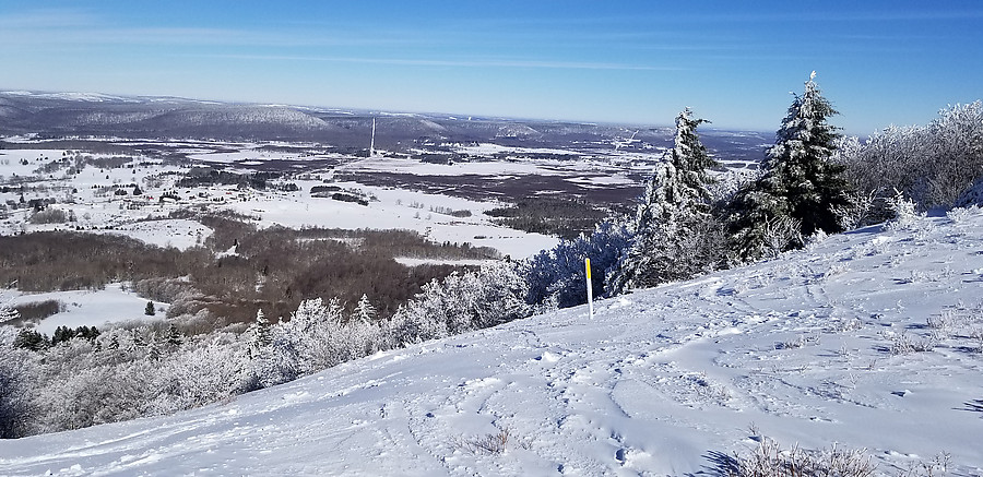 pipeline cut toward the main area