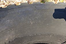Gum Dipped Nylon firestone tire