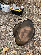 satellite dish fire pit