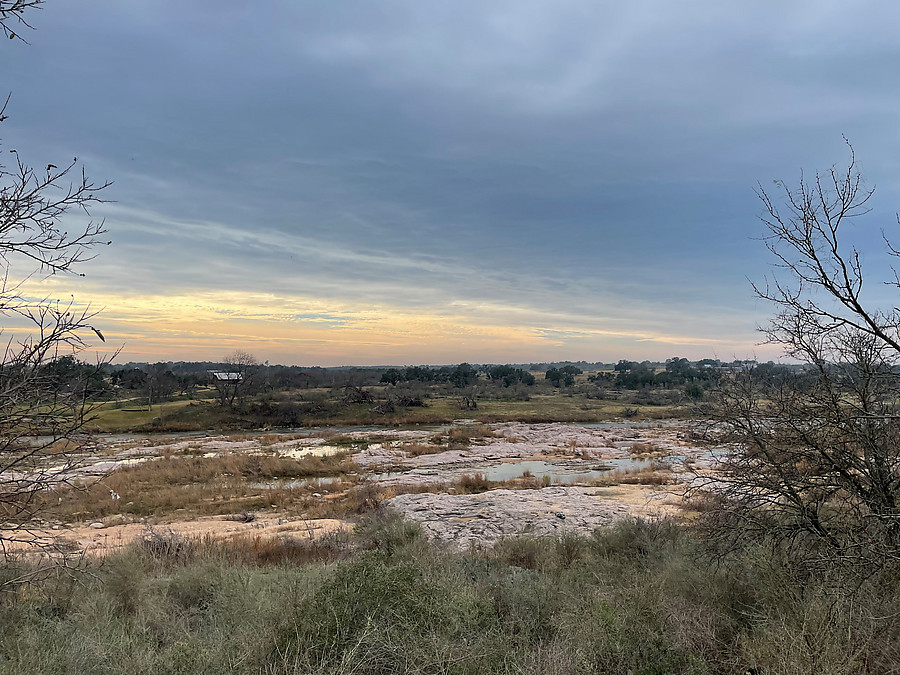 nice view of the Llano river