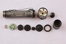 Surefire A2 Aviator teardown (tailcap switch failure)