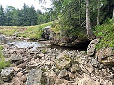 Sinks of Gandy outflow