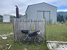 retired natural gas compressor station