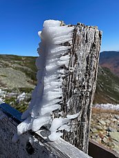 good rime ice loading