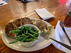 bacon wrapped meatloaf is amazing when it's cold outside