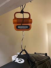 bike bag w/ mountain bike is 60 lbs