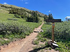 Herman Gulch trail