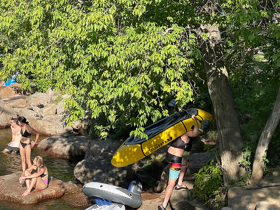 packraft guy was cool