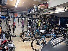 just a few bikes
