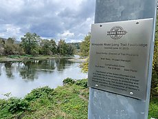 Winooski Long Trail footbridge