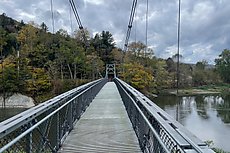 Winooski Long Trail footbridge