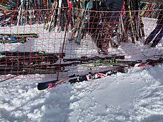 owner of those skis was exactly the kind of person you would expect them to be